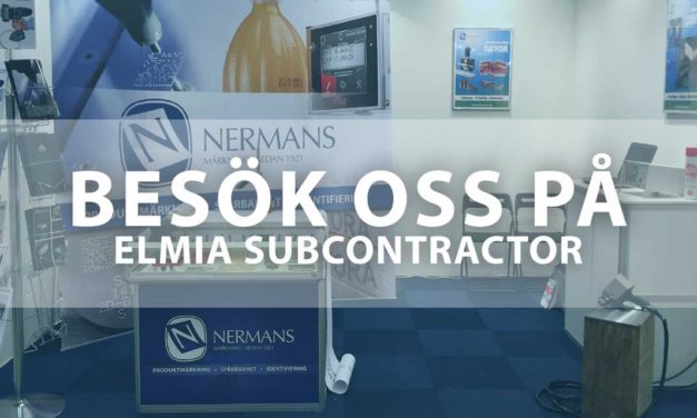 Träffa oss på Elmia Subcontractor 2022