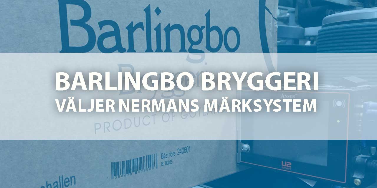 Barlingbo Bryggeri väljer Nermans Märksystem