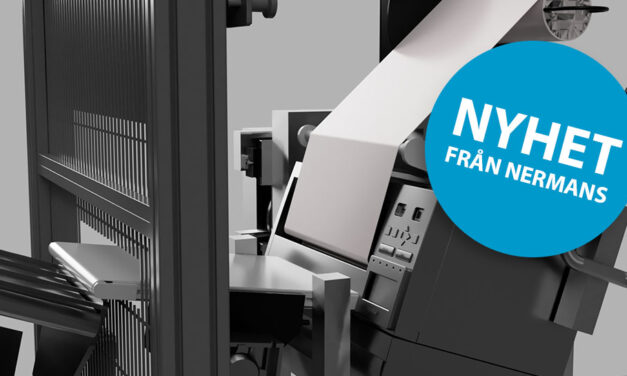 Optimerad A3-etikettering av pappersbalar från Nermans